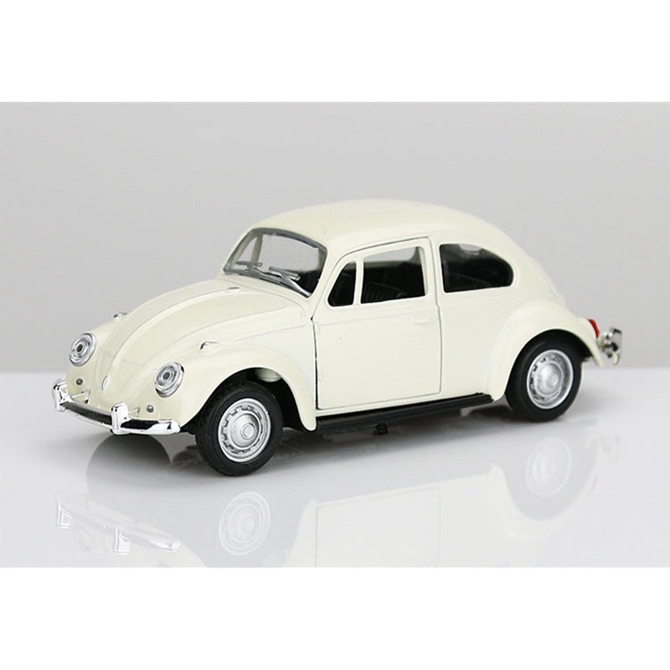 Classic Two-Door Vintage Car Model Toy for Decor