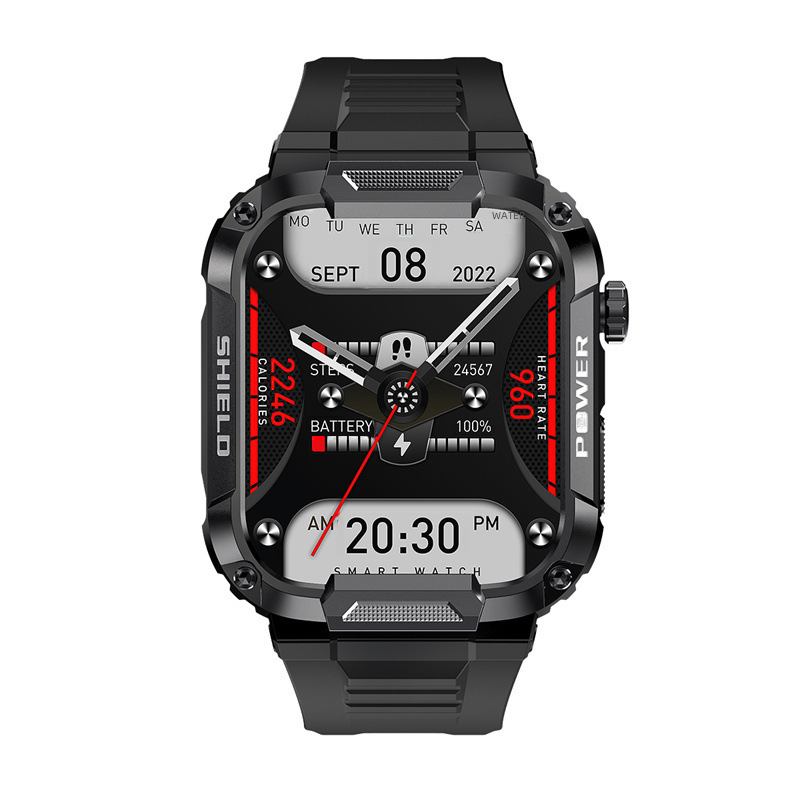 MK66 Smart Waterproof Watch with Bluetooth and 1.85" Screen