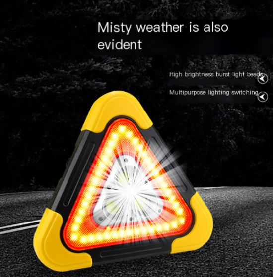 LED Triangular Warning Light