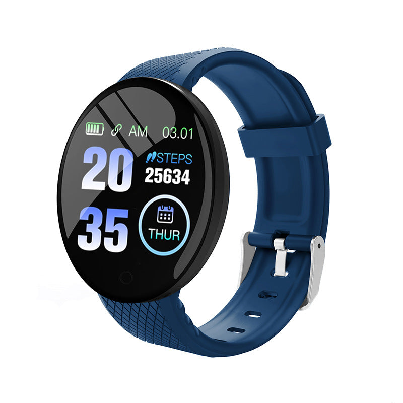 D18 Smart Bracelet with Color Display and Health Monitor