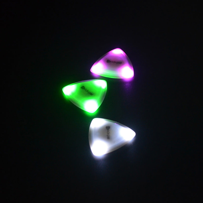 LED Glow Picks with Touch Sensor for Bass Guitar