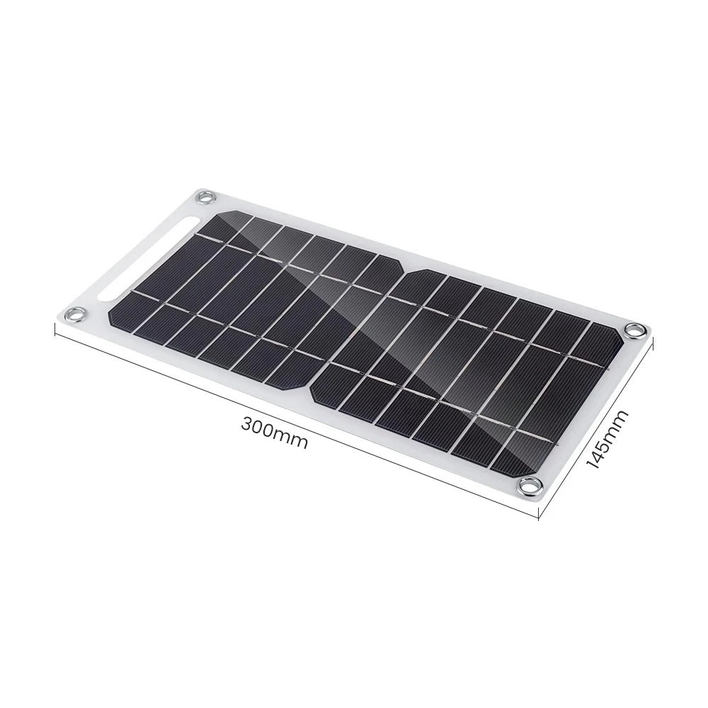 6W Solar Panel Portable USB Charger for Camping