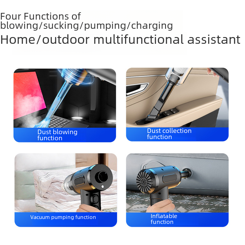 50000RPM Cordless Handheld Vacuum Blower for PC
