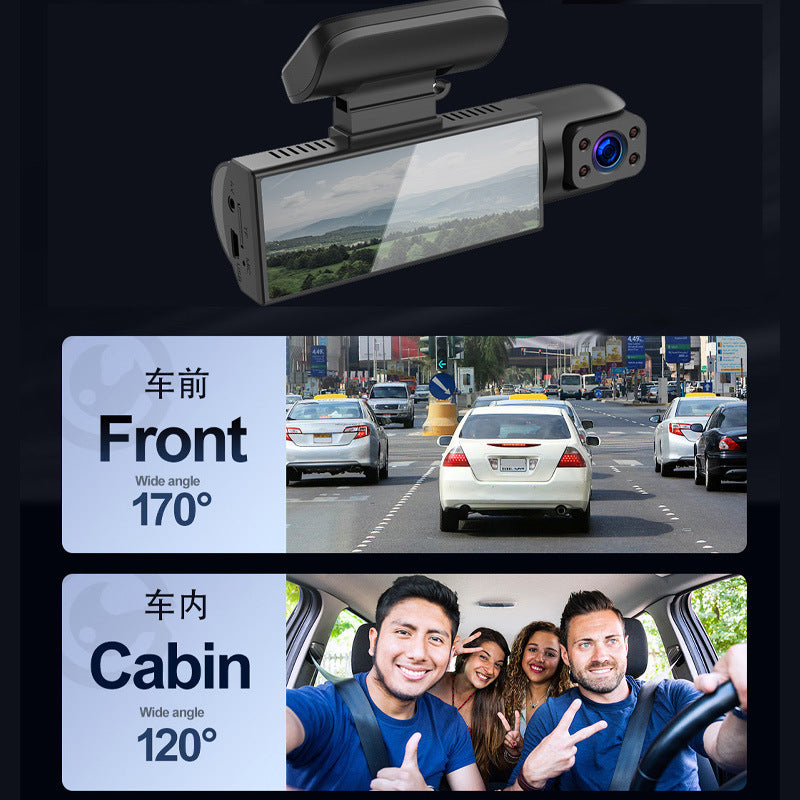 3.16-Inch Dual Recording 1080P Car DVR