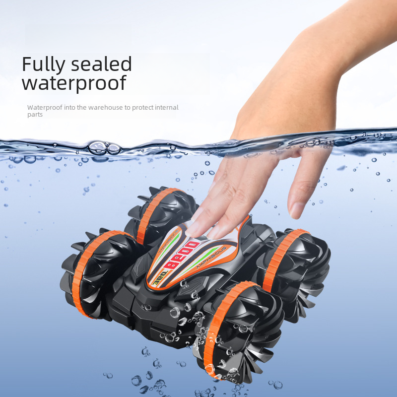 2.4G Amphibious Stunt RC Car for Kids (Wholesale)