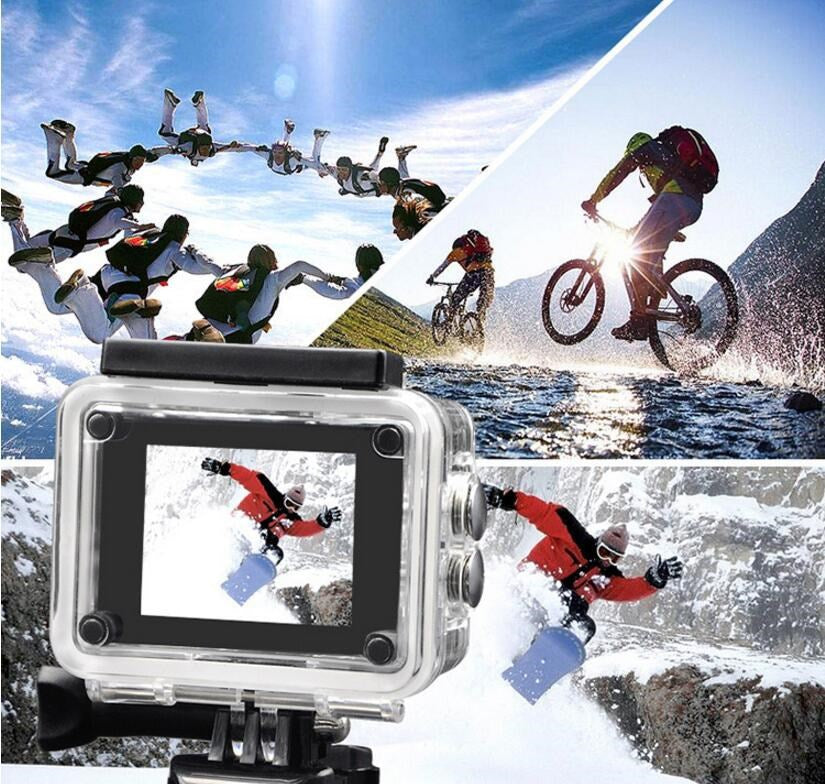 Mini 1080P Waterproof Sports Camera with 2.0-Inch Screen