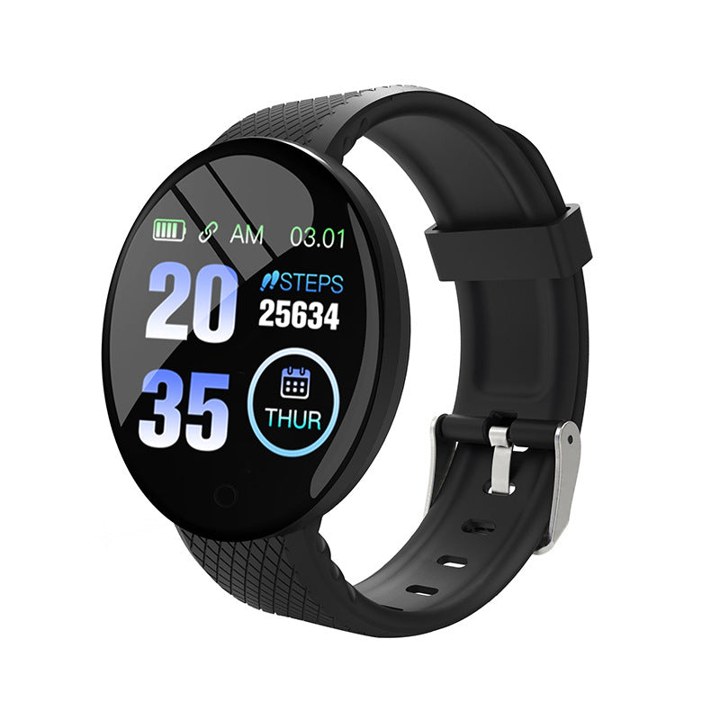 D18 Smart Bracelet with Color Display and Health Monitor