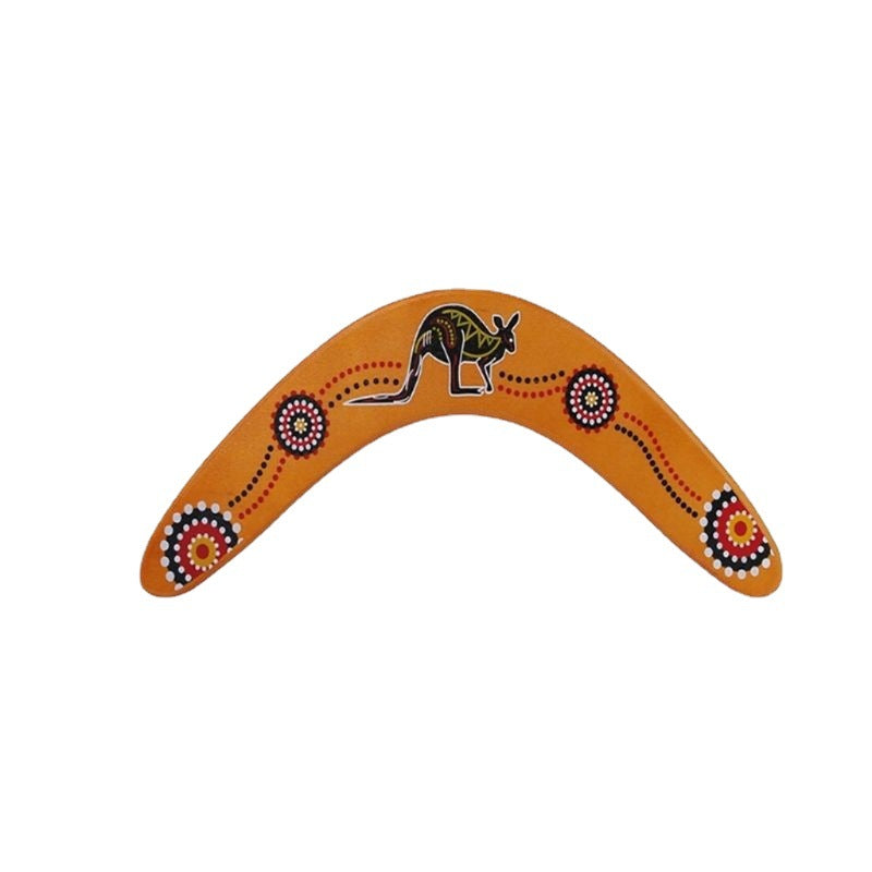 Wooden Boomerang V-Shaped Toy for Outdoor Fun