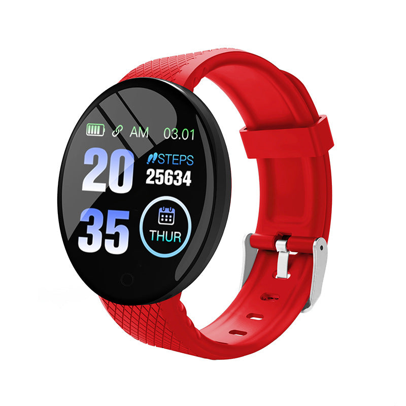 D18 Smart Bracelet with Color Display and Health Monitor