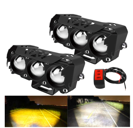 Motorcycle LED Spotlight for Electric Scooter Upgrade