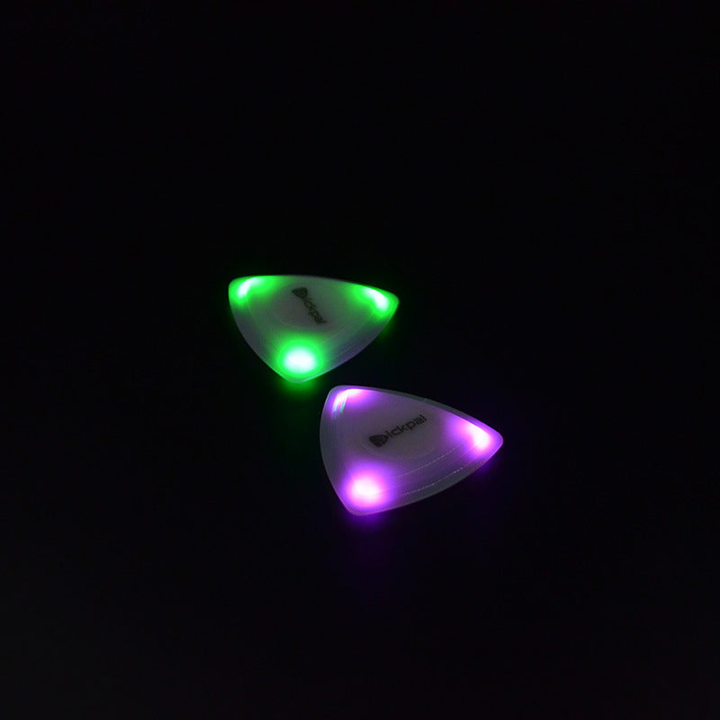 LED Glow Picks with Touch Sensor for Bass Guitar