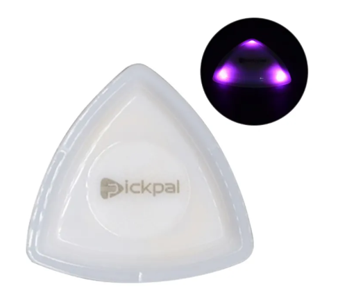 LED Glow Picks with Touch Sensor for Bass Guitar